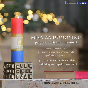 Nadbiskup Kutleša predvodi misno slavlje na Dan državnosti